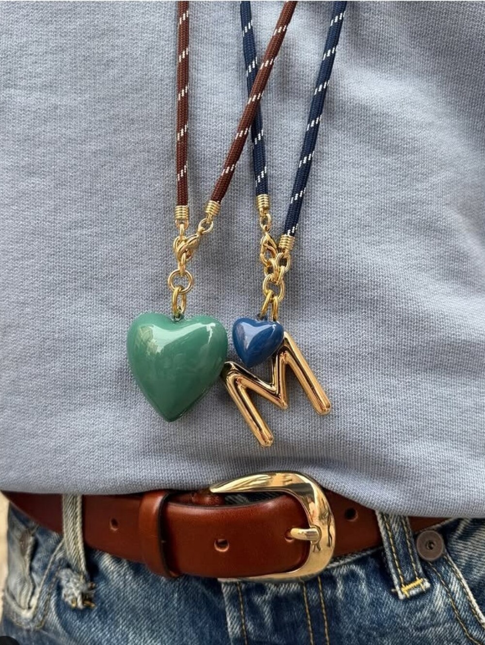 Roxanne Assoulin The Long Happy Cord Charm Necklace